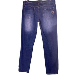 Baby Phat Fashion Women’s Size 9/32” Waist Sand Blasted Silver Label Jeans